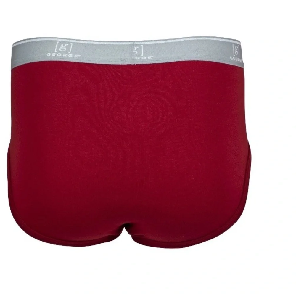 George Men's Mid Rise Briefs, 6-Pack Sz 3XL (48-50)